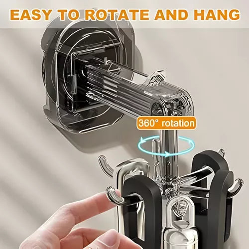 Par de Ganchos De Cocina Flexible y Adhesivo