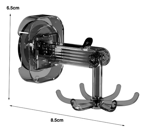 Par de Ganchos De Cocina Flexible y Adhesivo
