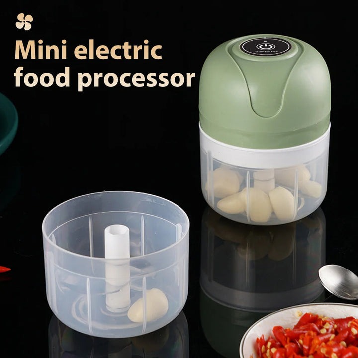 Mini Procesador Eléctrico De Alimentos