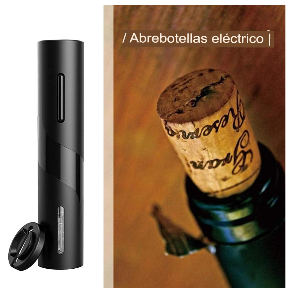 Sacacorchos Eléctrico Automático de Vino